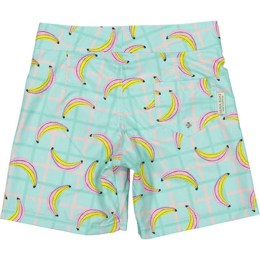 Banana splash surfer swim shorts
