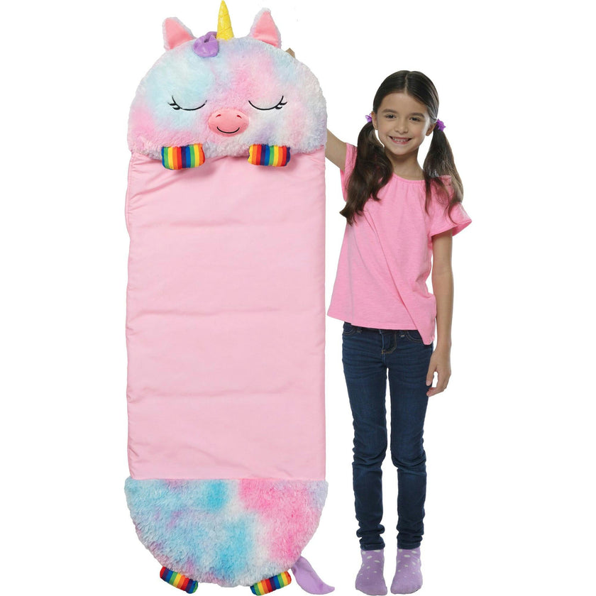 Happy Nappers: Pillow & Sleepy Sack: Medium - Rainbow