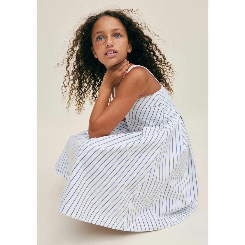 Meredyth Dress Mini | Nautical Stripe