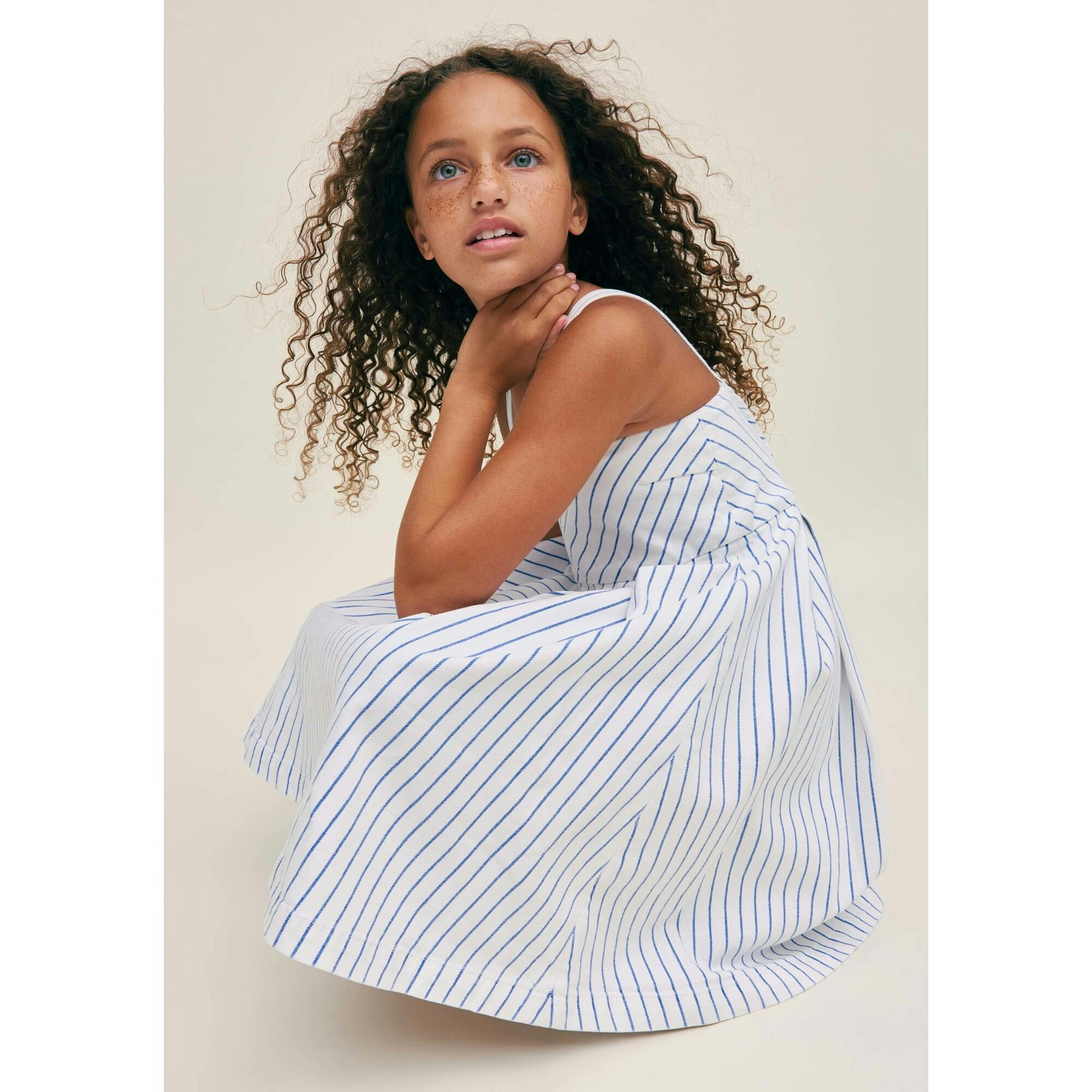 Meredyth Dress Mini | Nautical Stripe