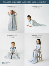 TOG 0.6 (Lightweight) Wearable Blanket Baby Sleep Sack