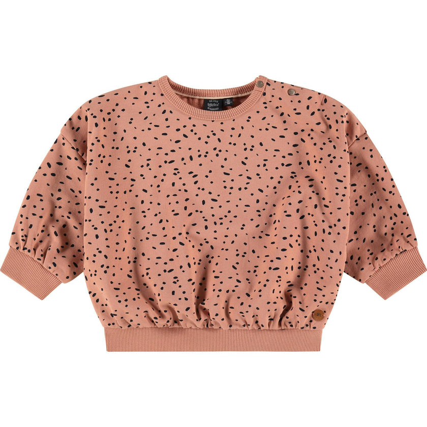 Spotted Print Sweatshirt