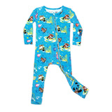 PAW Patrol: The Mighty Movie - Mighty Pups Bamboo Convertible Footie
