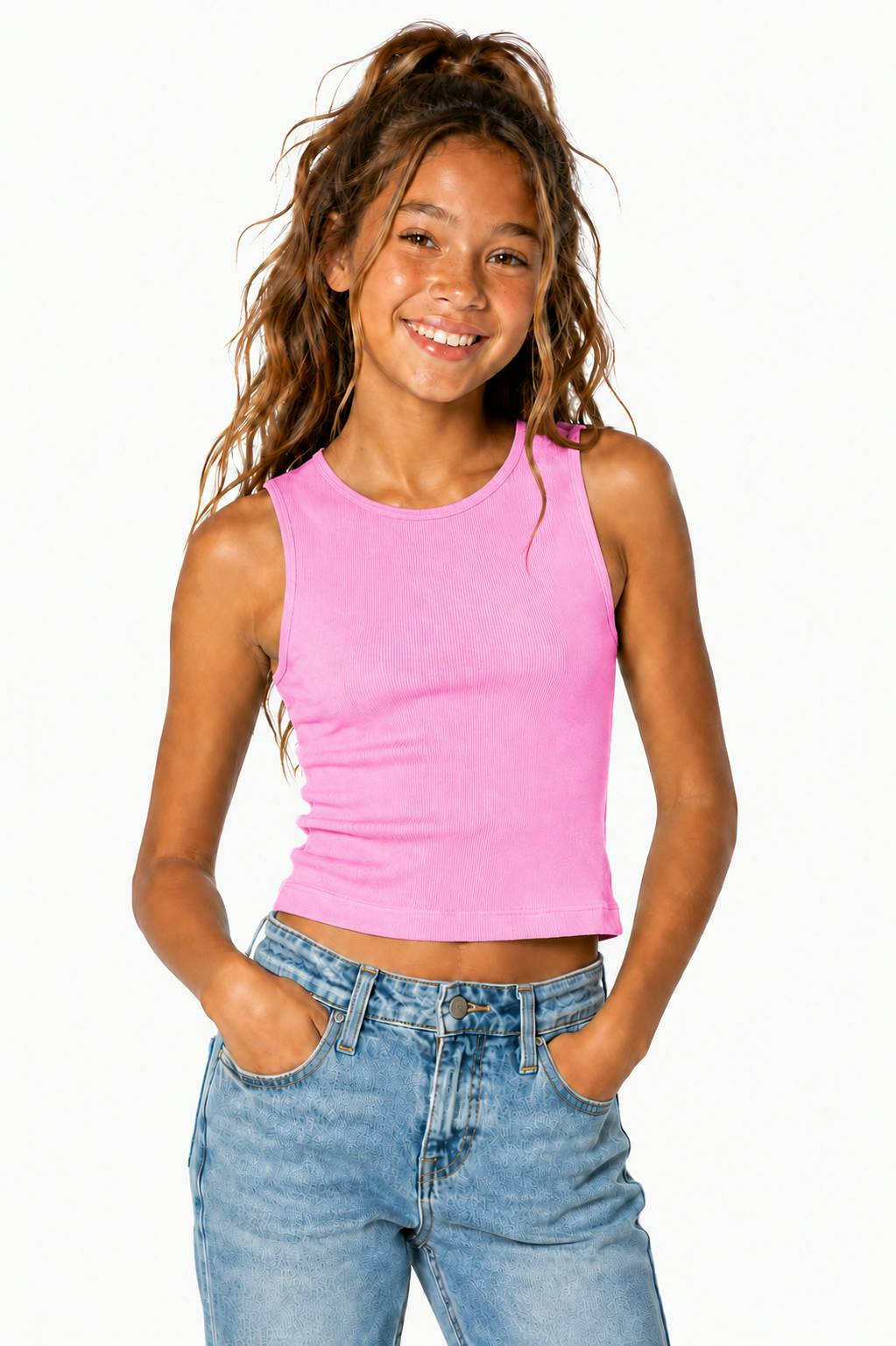 Sleeveless Seamless Top (8-12y)