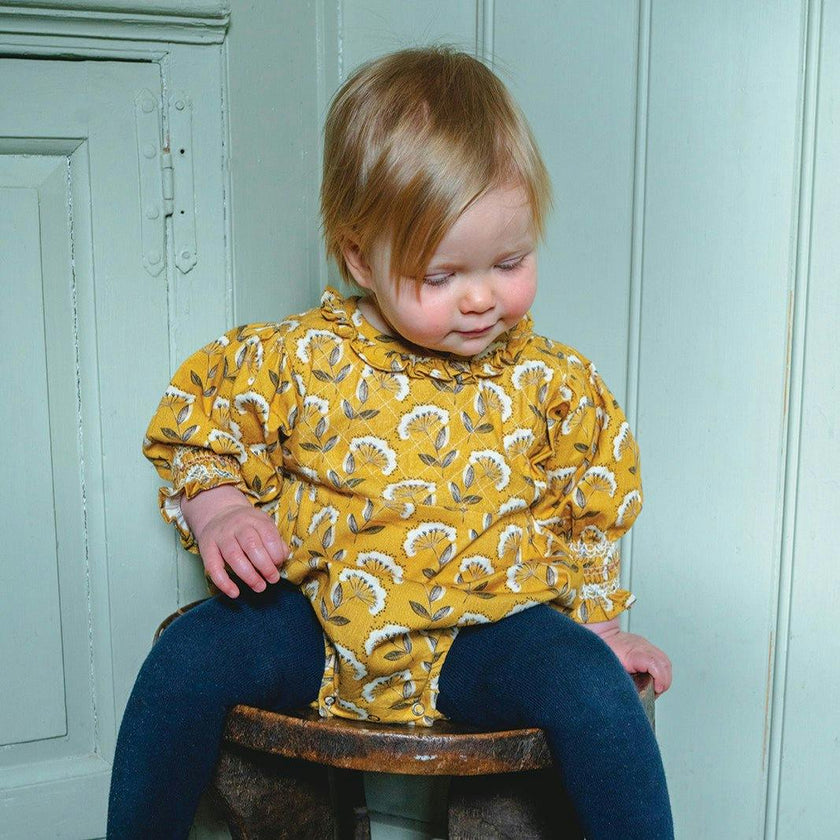 Juniper Queen Annes Lace Print Romper
