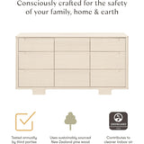 Yuzu 9-Drawer Assembled Dresser