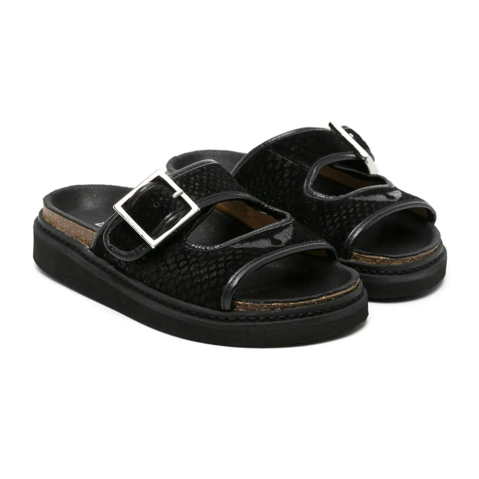 ZADIG & VOLTAIRE Wings-Motif Leather Sandals