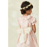 Dusty Pink Azalea Ceremony Girl Silk Dress