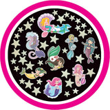 The Original Glowstars: Glowstars & Mermaids Self-Adhesive Pads for Décor
