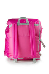 Sleep-n-pack: Packable Sleeping Bag, Big Kid 7-12+ yrs - Hibiscus Pink/Coconut Sherpa