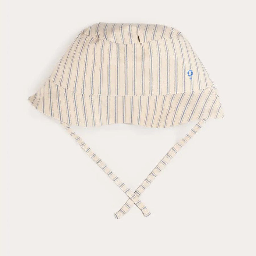 Percy Stripe Sun Hat in Blue (S-L)