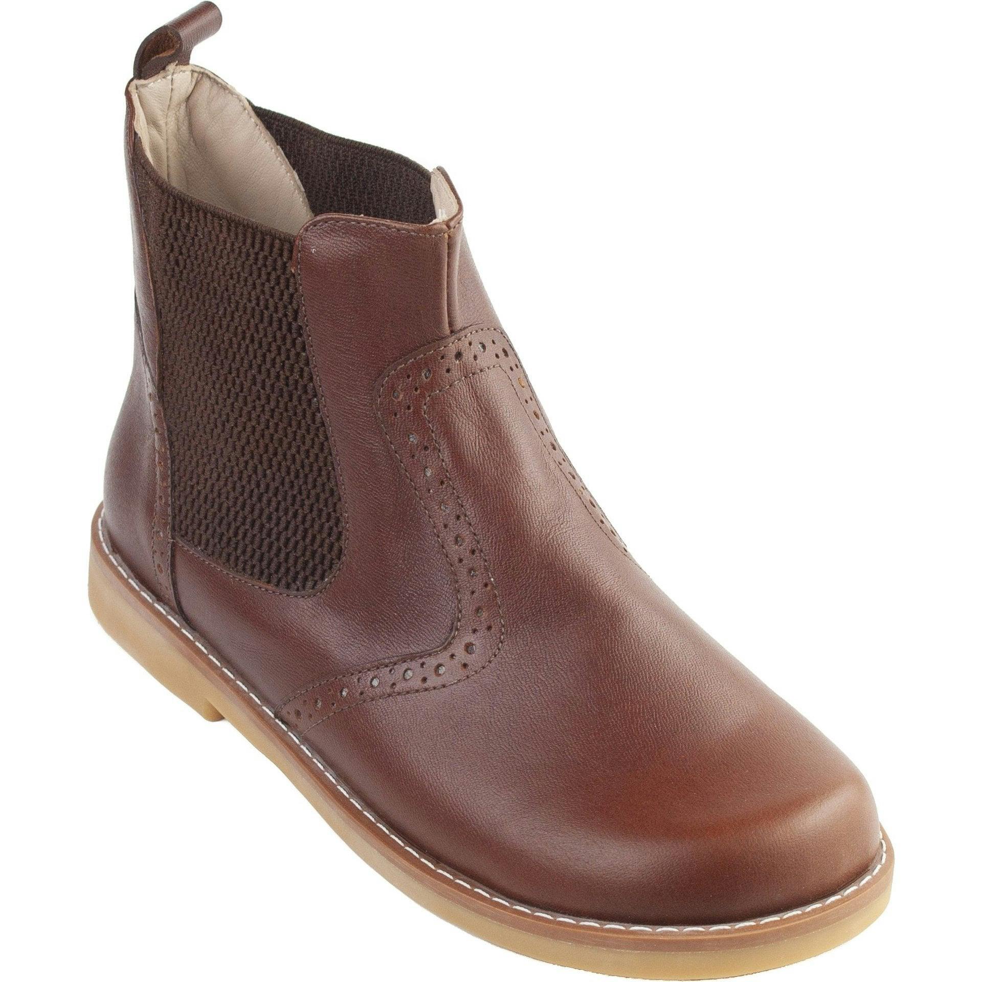 Leather Bootie
