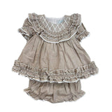 Ashlyn Linen Top and Shorts Set