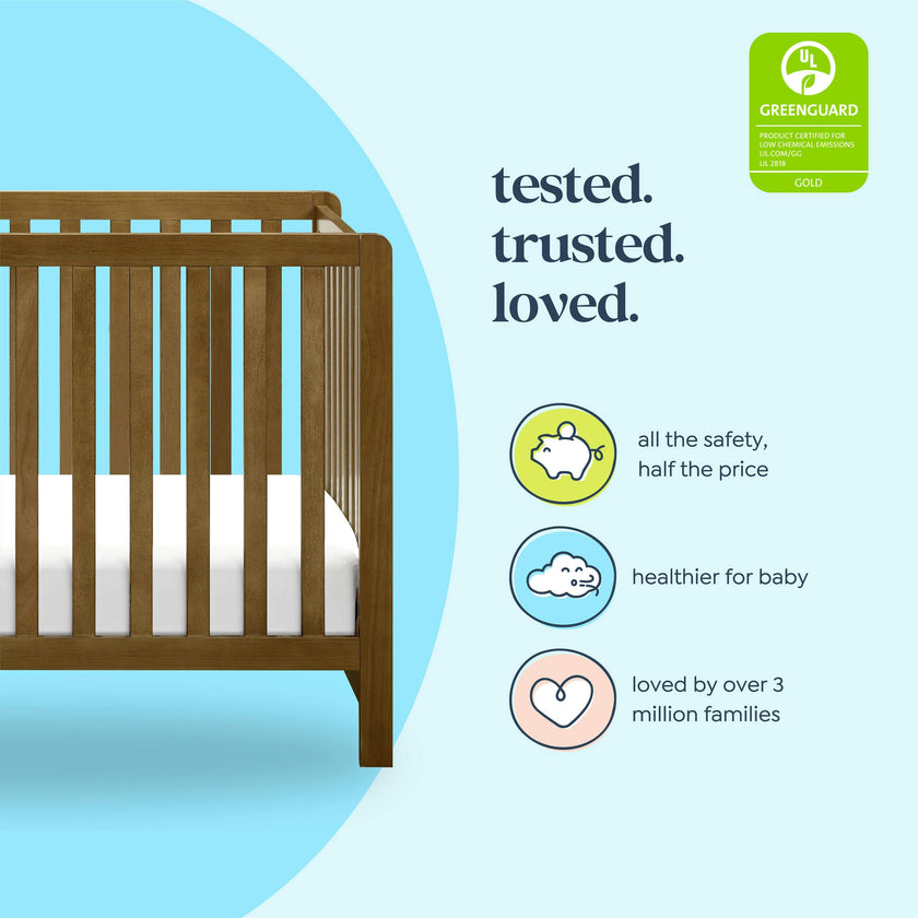 Carter's Colby 4-in-1 Low-Profile Convertible Crib