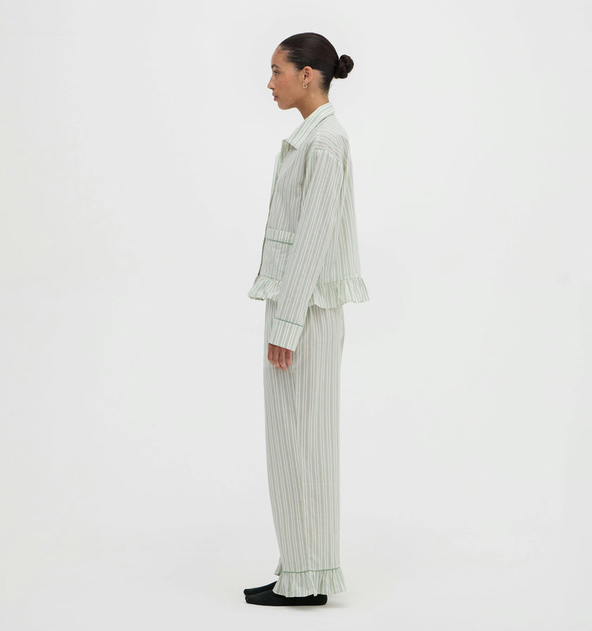 The Marnie Pajama Set - Andrew Stripe