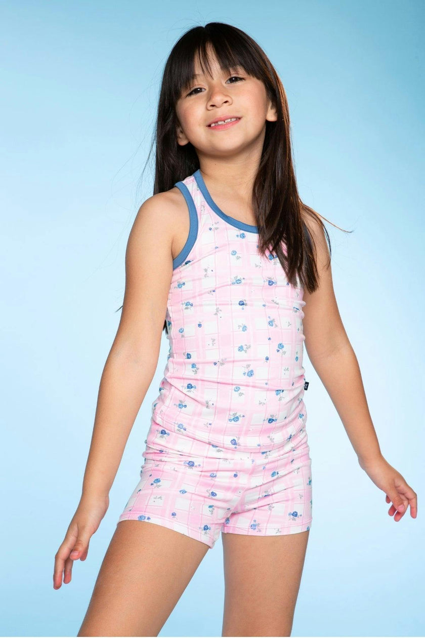 Racerback Tank & Foldover Short Set