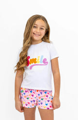 Cheerful Hearts Plush Shorts