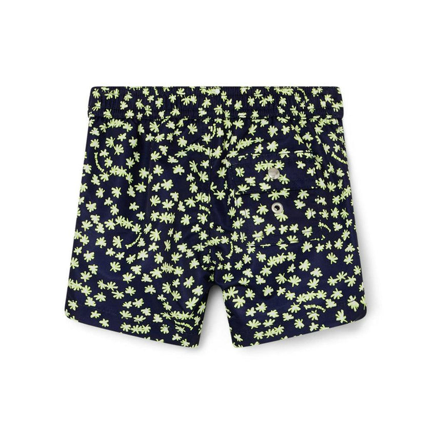 BONPOINT Niagara Leaf Print Swim Shorts