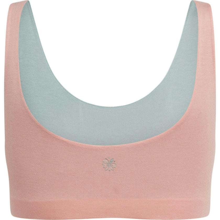 Aster Reversible Girls Tank Bra White