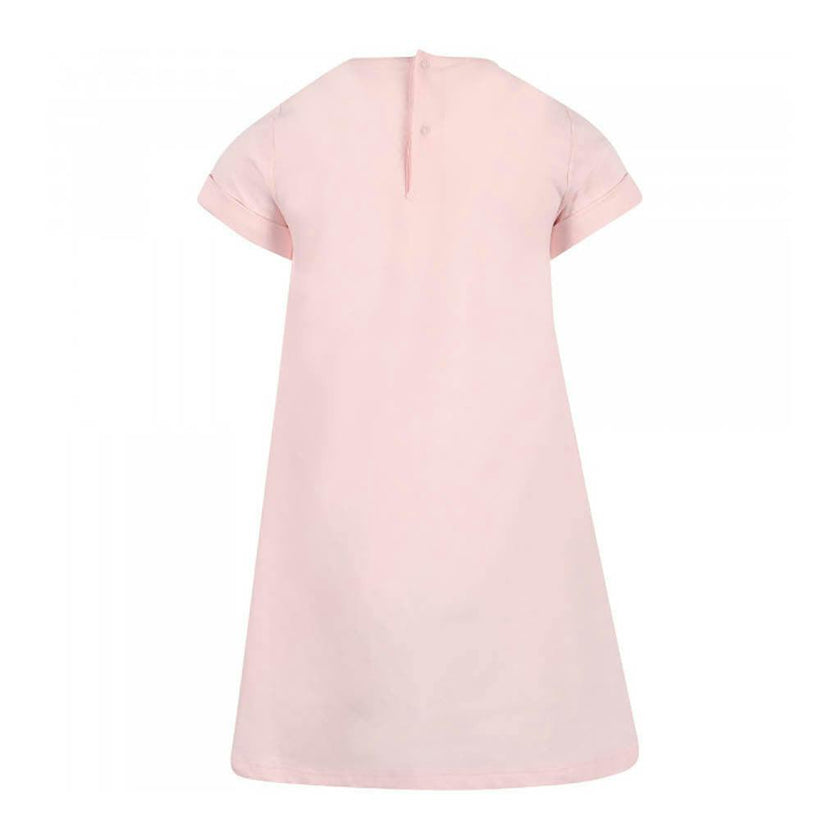 Pink Tulip Graphic Dress