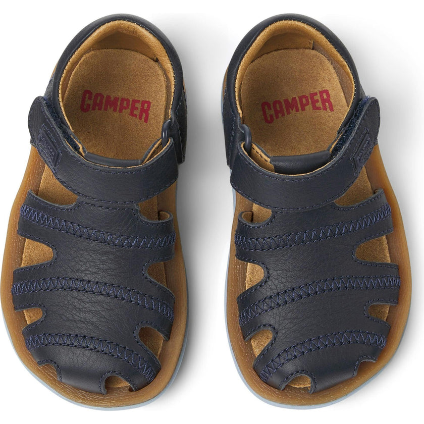 First Walkers Bicho Sandals Hook&Loop, Navy