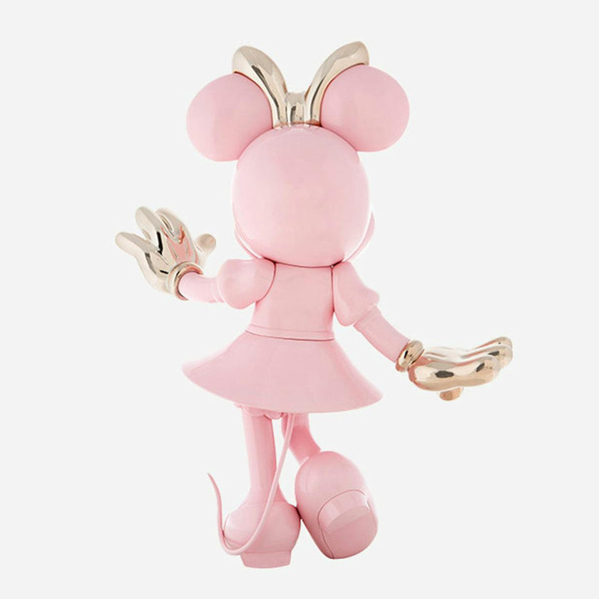 Minnie WELCOME Pastel Pink & Gold 12in