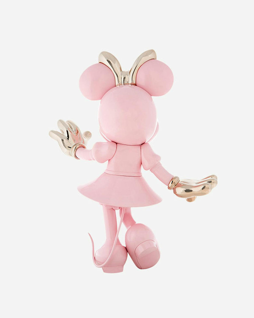 Minnie WELCOME Pastel Pink & Gold 12in