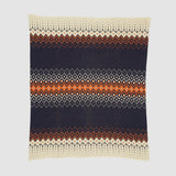 Cotton Sustainable Knit Throw Blanket | Vintage Icelandic