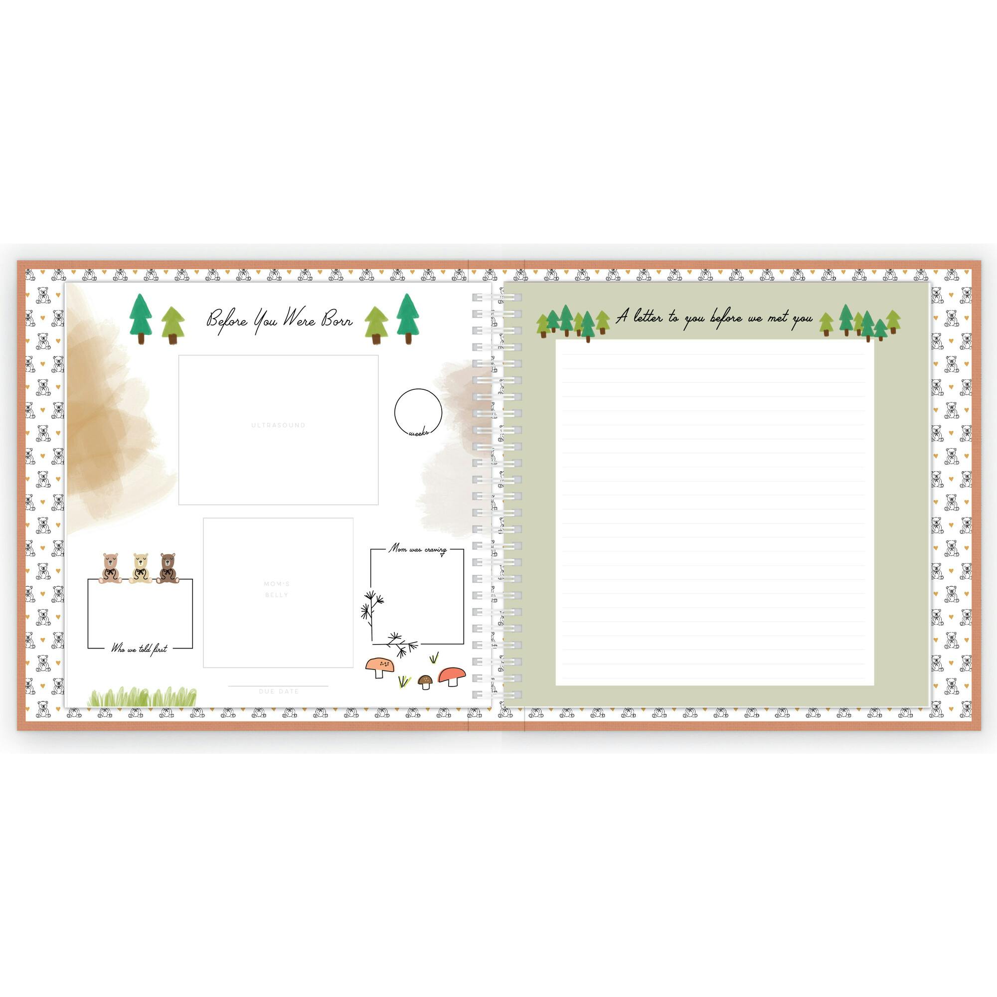 Teddy Bears' Picnic Luxury Memory Baby Book