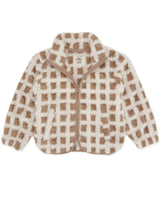 Parker Sherpa Jacket - Saddle