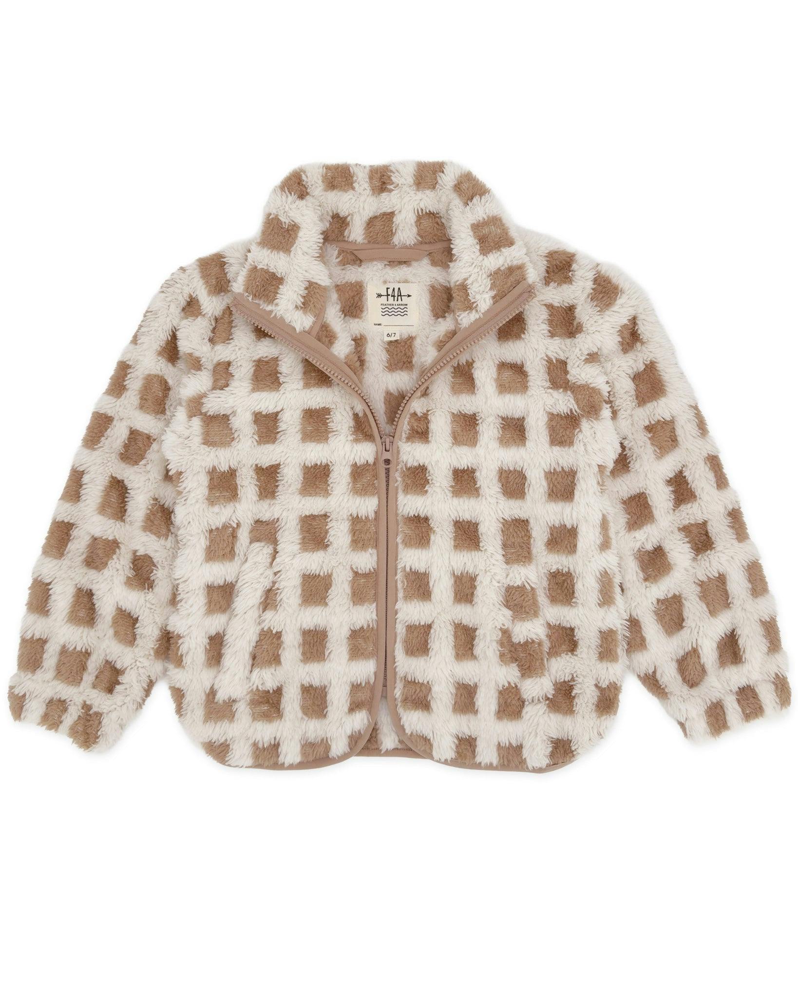 Parker Sherpa Jacket - Saddle