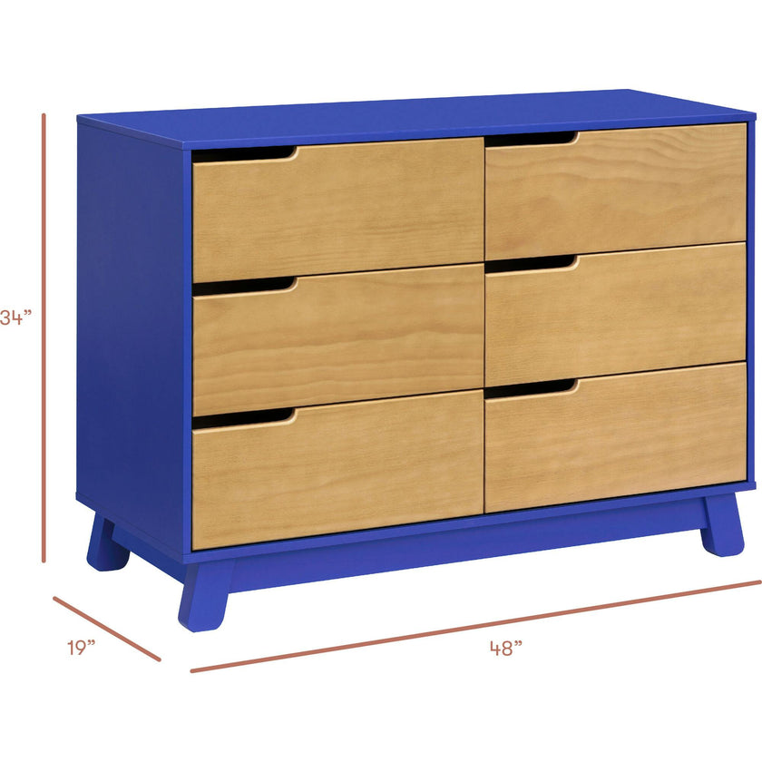 Hudson 6-Drawer Assembled Dresser (48")