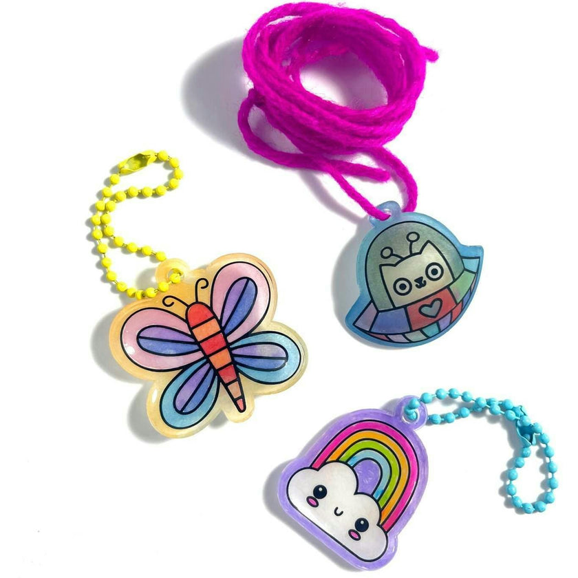 Shrink-its! DIY Shrink Art Kit - Cute Crew - 20 Charms