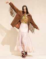 Westward Fringe Suede Jacket