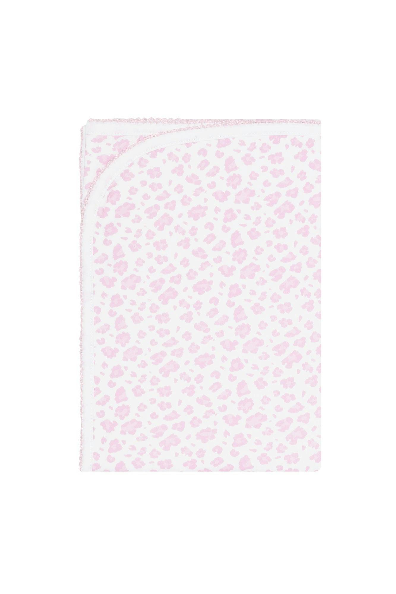 Pink Cheetah Print Blanket
