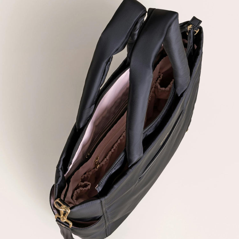 Utility-Strap Diaper Tote Bag