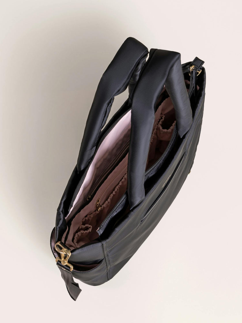 Utility-Strap Diaper Tote Bag
