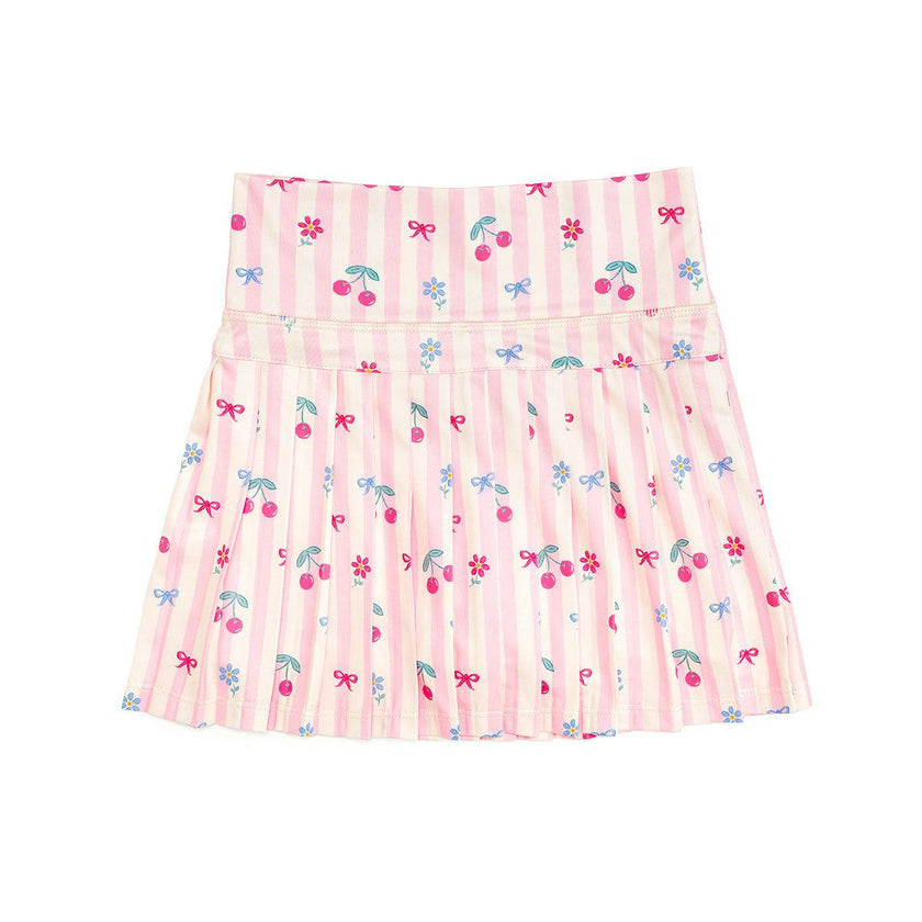Cherry Bow Athletic Skort