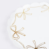 Gold Bow Side Plates