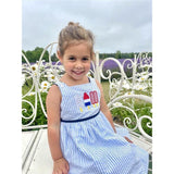 Seersucker Dress With Popsicles