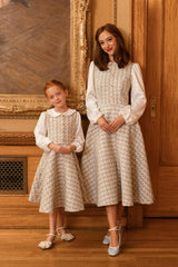 Mini Saoirse Dress in Glacier Tweed