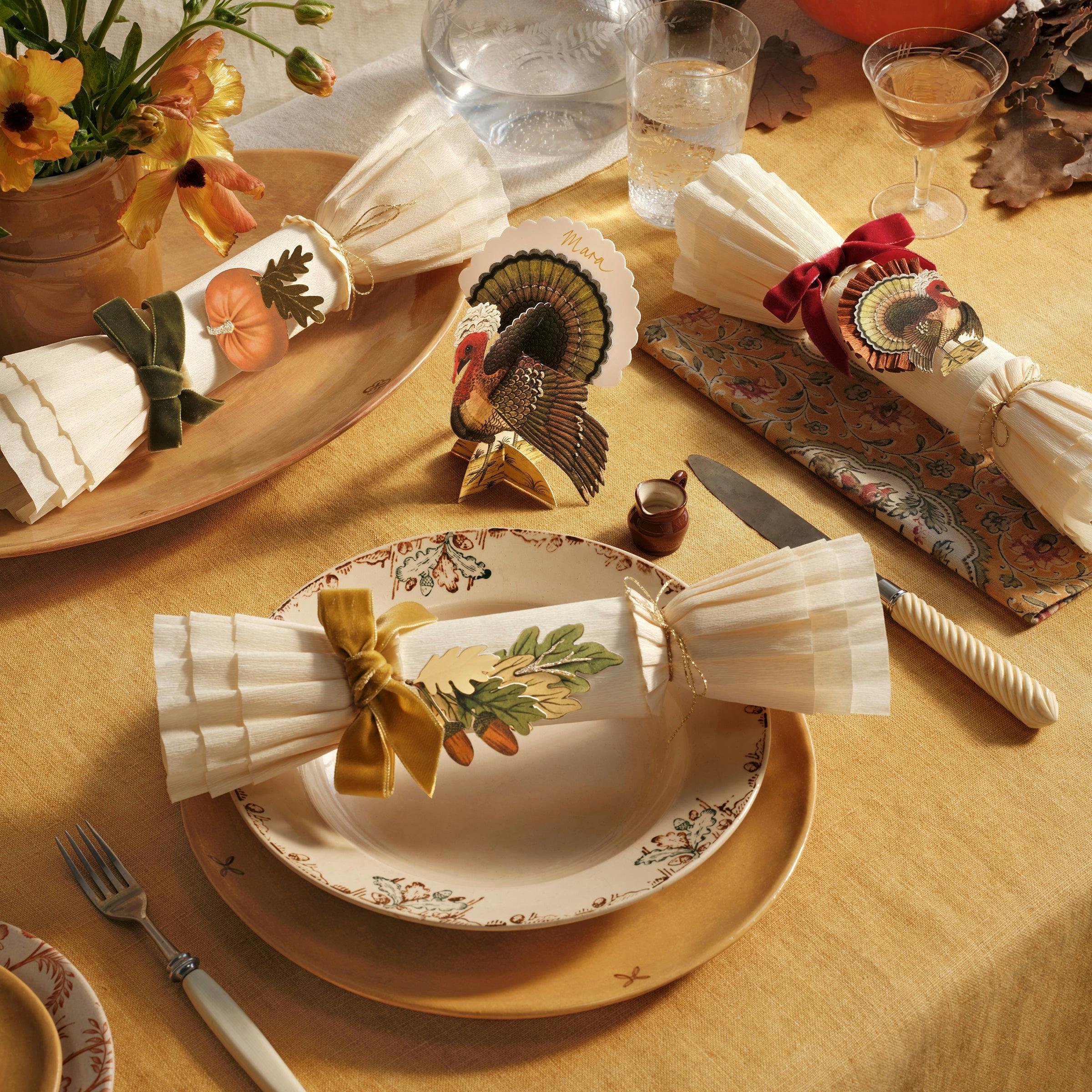 Meri Meri x John Derian Turkey Place Cards