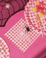 Pink Halloween Napkins - 25 cocktail napkins