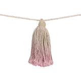 Tie-Dye Tassel Garland
