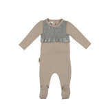Sparkle Smocked Footie