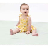 Sunny Lemons - Smocked Bubble with Skirt