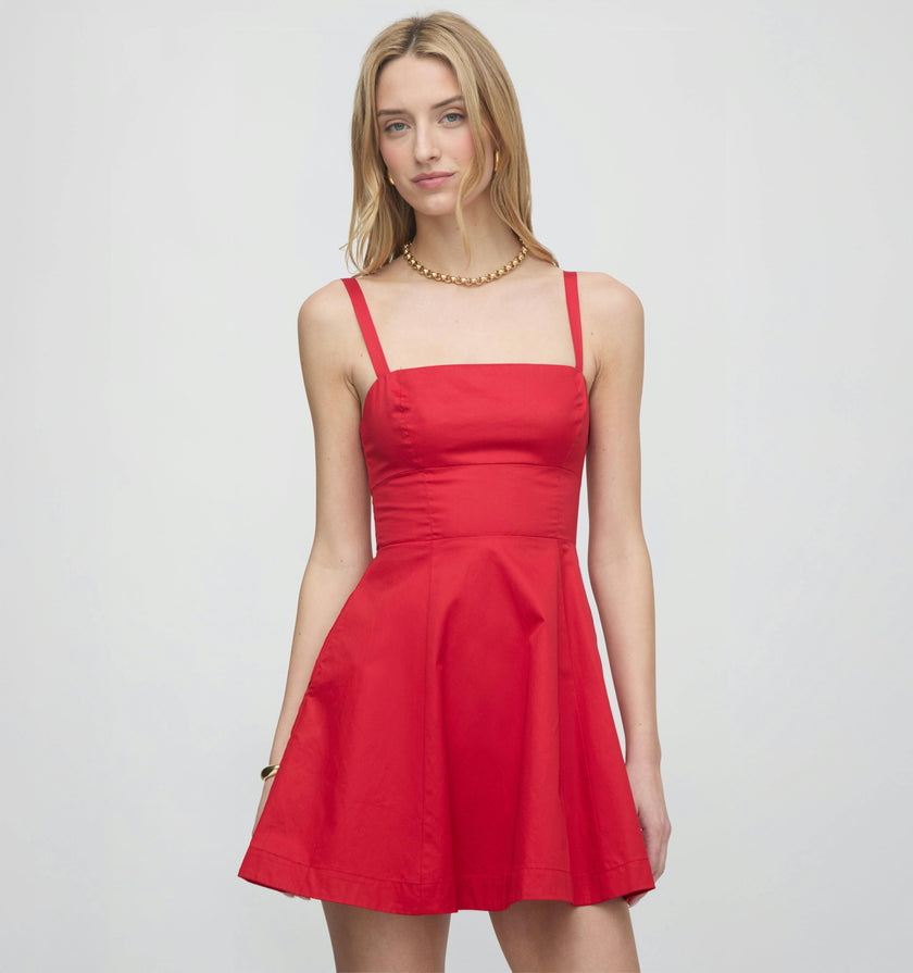 The Margot Mini Dress - Red