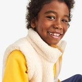 Kids teddy fleece vest