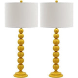 Set of 2 Jenna Stacked Ball Lamps
