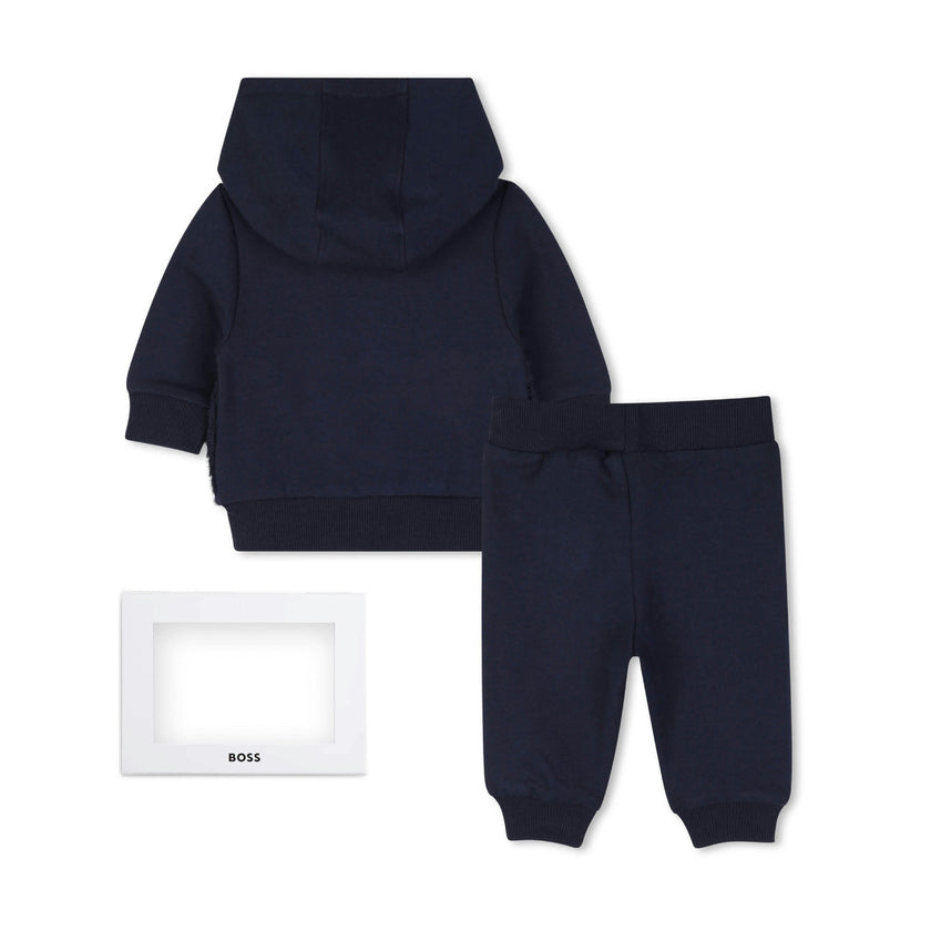 Navy Jacket & Pants Set